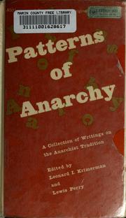 Patterns of anarchy cover