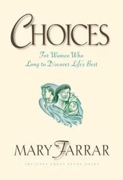 Cover of: Choices by Mary Farrar