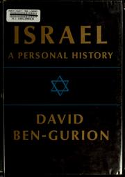 Cover of: Israel: a personal history.