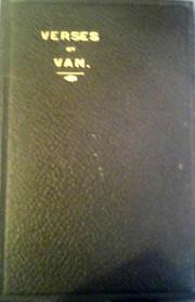 Cover of: Verses by Van by 