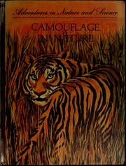 Cover of: Camouflage in nature. by Edward Shearman Ross