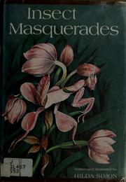 Cover of: Insect masquerades. by Hilda Simon