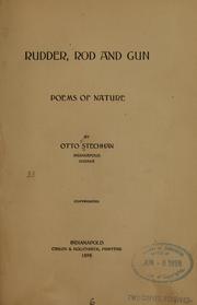 Rudder, rod and gun by Otto Stechhan