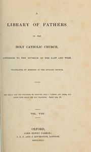 Cover of: Select Treatises of S. Athanasius, Archbishop of Alexandria, in Controversy with the Arians by Athanasius Saint, Patriarch of Alexandria, John Henry Newman