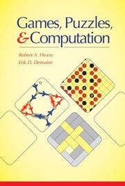 Cover of: Games, puzzles, and computation by Robert A. Hearn