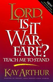 Cover of: Lord, Is It Warfare?