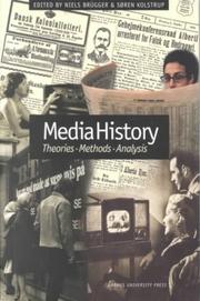 Media history by Niels Brugger, Søren Kolstrup
