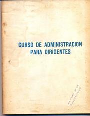 Cover of: Curso de administración para dirigentes by Orlando Carnota Lauzán