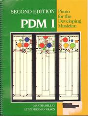 Cover of: Piano for the Developing Musician: PDM I