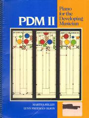 Cover of: Pdm II: Piano for the Developing Musician