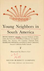 Cover of: Young neighbors in South America