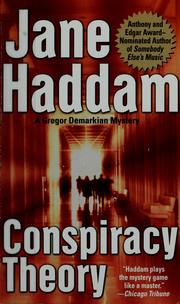 Cover of: Conspiracy theory