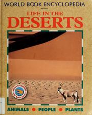 Cover of: Life in the deserts