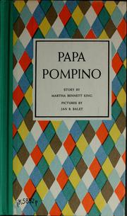 Cover of: Papa Pompino.