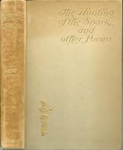 Cover of: The hunting of the snark, and other poems and verses by Lewis Carroll