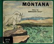 Cover of: Picture book of Montana. by Bernadine Bailey