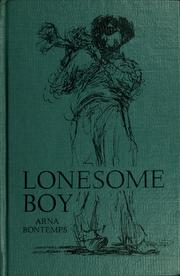Cover of: Lonesome boy.