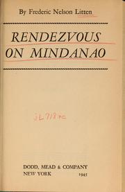 Cover of: Rendezvous on Mindanao.
