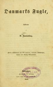 Cover of: Danmarks fugle, beskrevne by N. Kjaerbølling, N. Kjaerbølling