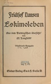 Cover of: Eskimoleben