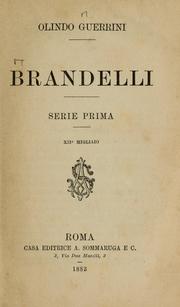Cover of: Brandelli