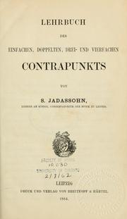 Cover of: Lehrbuch des einfachen, Doppelten, drei- und vierfachen Contrapunkts