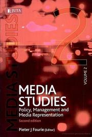 Cover of: Media Studies, Vol. 2 by 