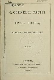 Cover of: Opera omnia by P. Cornelius Tacitus