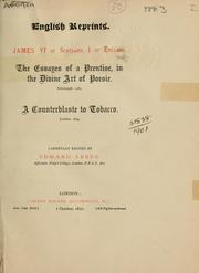 Cover of The essays of a prentise, in the divine art of poesie