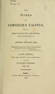 Cover of: Works of Cornelius Tacitus