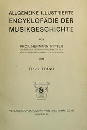 Cover of: Allgemeine illustrierte Encyklopädie der Musikgeschichte