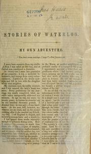 Cover of: Stories of Waterloo | Maxwell, W. H.