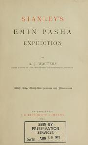 Cover of: Stanley's Emin Pasha expedition by Alphonse Jules Wauters