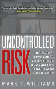 Cover of: Uncontrolled Risk by 