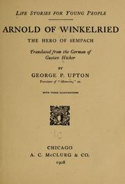 Cover of: Arnold of Winkelried by Gustav Höcker
