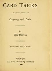 Cover of: Card tricks by Ellis Stanyon