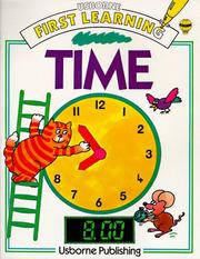 Cover of: Time (Usborne Kid Kits): First Learning