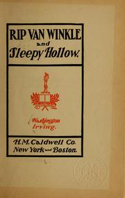 Cover of: Rip Van Winkle and Sleepy Hollow by Washington Irving