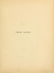 cover of Fresh leaves