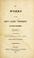 Cover of: The Works of the Rev. John Wesley
