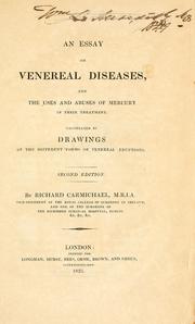 Cover of: An essay on venereal diseases by Richard Carmichael, Richard Carmichael