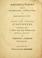 Cover of: Observations upon the generation, composition, and decomposition of animal and vegetable substances