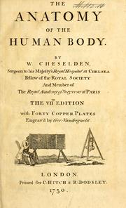 Cover of: The anatomy of the human body