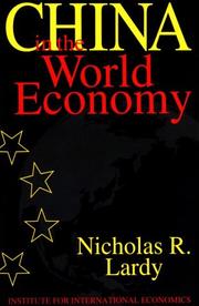 Cover of: China in the world economy