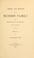 Cover of: Origin and history of the Mosher family and genealogy of one branch of that family from the year 1600 to the present time