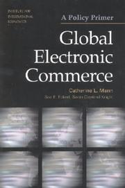 Cover of: Global Electronic Commerce:  A Policy Primer