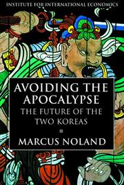 Cover of: Avoiding the Apocalypse by Marcus Noland