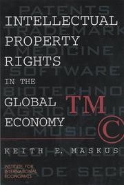 Cover of: Intellectual Property Rights in the Global Economy