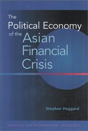 Cover of: The Political Economy of the Asian Financial Crisis