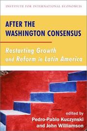 Cover of: After the Washington Consensus by 